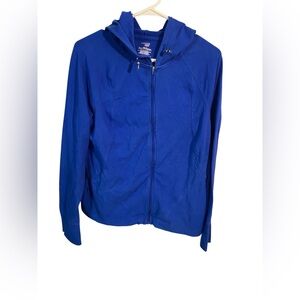 Danskin Now Women's Royal Blue Zip-Up Hoodie